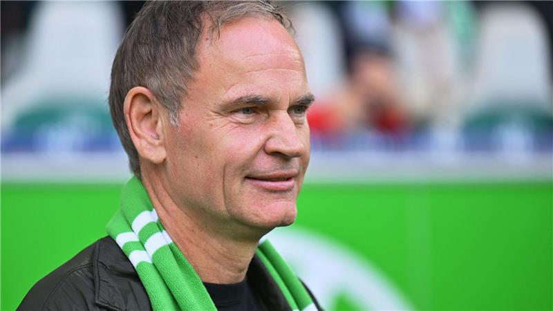 VW-Chef und VfL-Aufsichtsrat: Oliver Blume beim Spiel gegen Bayern München.