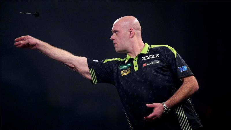 Van Gerwen präsentiert sich in exzellenter Form.