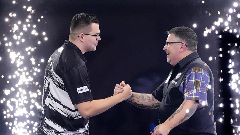 Van Veen und Anderson spielten ein Weltklasse-Match.