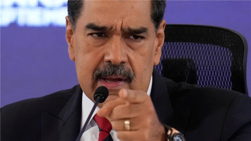 Venezuelas Staatschef Maduro wirft den USA vor, das Öl seines Landes im Visier zu haben.