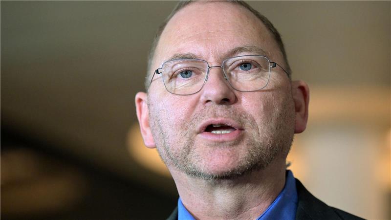 Verdi-Chef Frank Werneke setzt auf den Druck der Straße. 