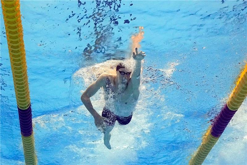 Wellbrock scheitert erneut: Gefühl „ein bisschen surreal” Verfehlte über 1500 Meter Freistil das Finale deutlich: Florian Wellbrock.