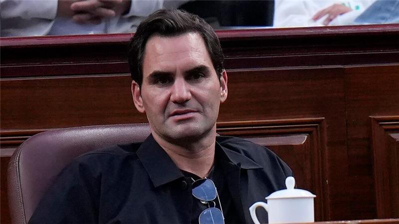 Verfolgte das Finale des ATP-Turniers in Shanghai gespannt: Roger Federer