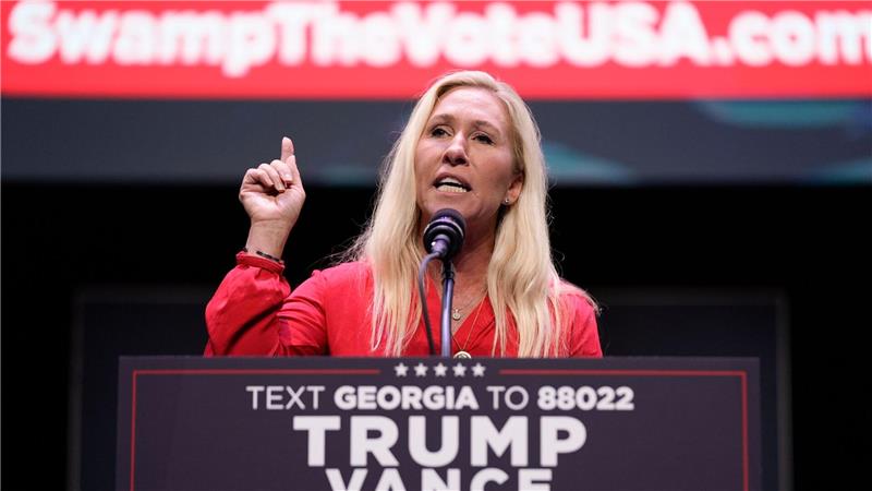 Vergangenes Jahr machte die Hardlinerin noch eifrig Wahlkampf für Trump. (Archivbild)