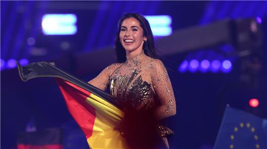 Vergangenes Wochenende erreichte sie Platz 23 im ESC-Finale, in knapp sieben Wochen singt sie beim CSD in Köln: Sarah Engels. (Archivbild)