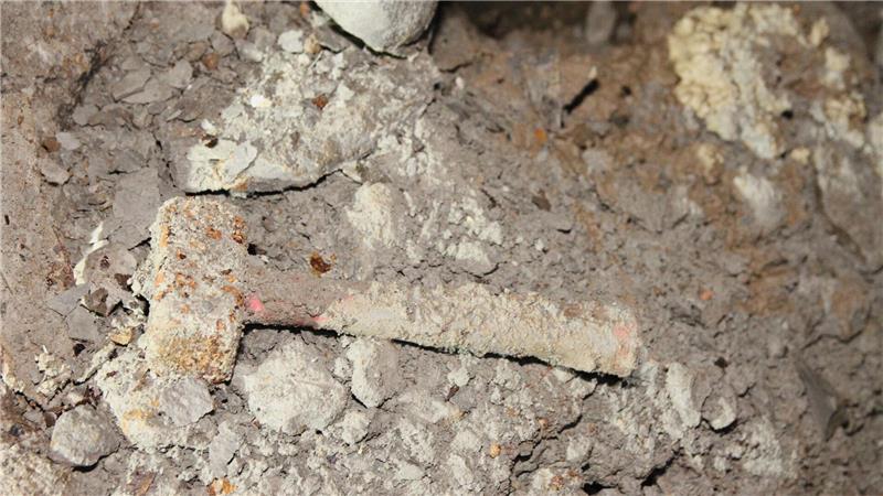 Schroederstollen bei Klein Döhren: Fahrt in die Vergangenheit Vergessenes Arbeitsgerät