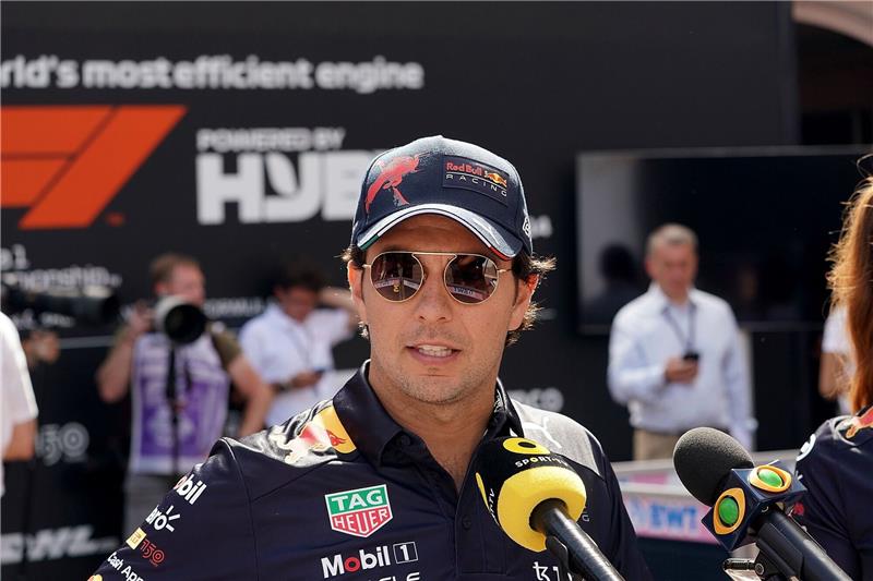 Perez verlängert Vertrag bei Red Bull Verlängerte seinen Vertrag bei Red Bull bis 2024: Sergio Perez.