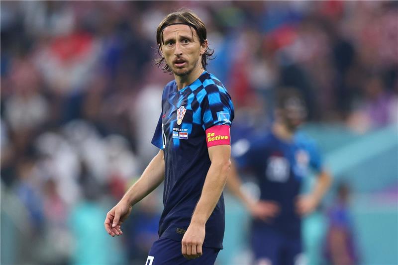 Ende der Goldenen Generation? Modric nimmt EM 2024 in Blick Verpasste mit Kroatien sein zweites WM-Finale: Luka Modric.