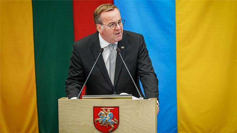 Verteidigungsminister Pistorius besucht aktuell Litauen und Polen.