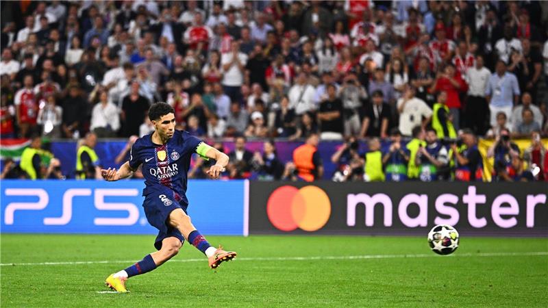 Verwandelte seinen Elfmeter: Achraf Hakimi. 