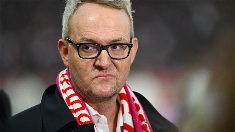 VfB-Vorstandschef Wehrle hat seinem Ärger Luft gemacht.