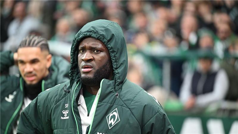 Victor Boniface fehlte wie erwartet beim Bremer Trainingsauftakt. (Archivbild)