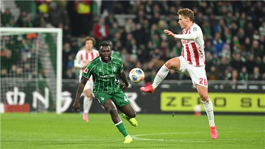 Victor Boniface war erneut kein Faktor im Bremer Spiel.