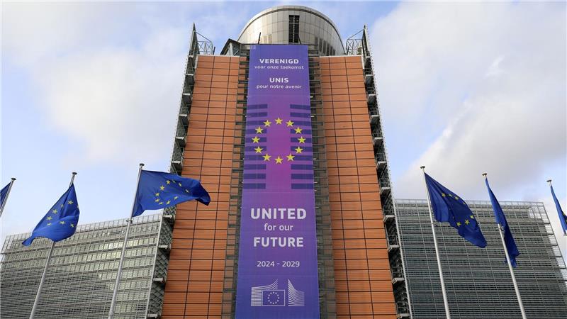 Digitalgesetz: Start-ups warnen EU vor Einknicken vor USA Viel Arbeit im Zollstreit: Die EU-Kommission ist für Handelspolitik zuständig. (Archivbild)