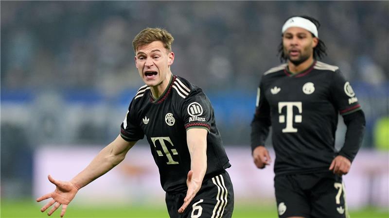 Viel Aufregerpotenzial beim 2:2 in Hamburg: Bayern-Profi Joshua Kimmich reagiert.