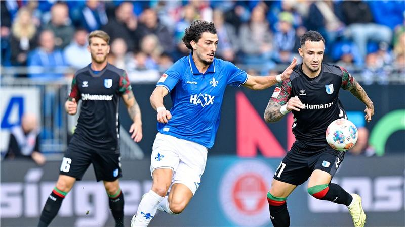 Magdeburg erkämpft nach Trainerwechsel Punkt in Darmstadt Viel Mittelfeld-Kampf beim Zweitliga-Duell in Darmstadt.