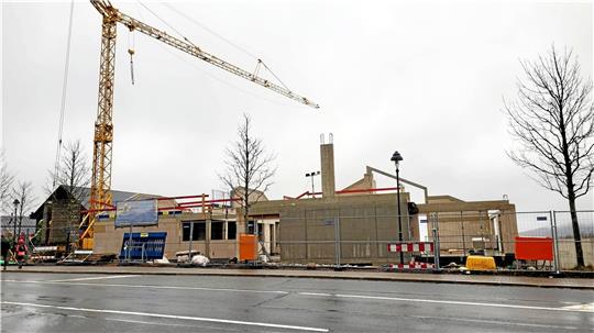 Viel zu tun gibt es noch auf der Wienerwald-Baustelle. Foto: Skuza