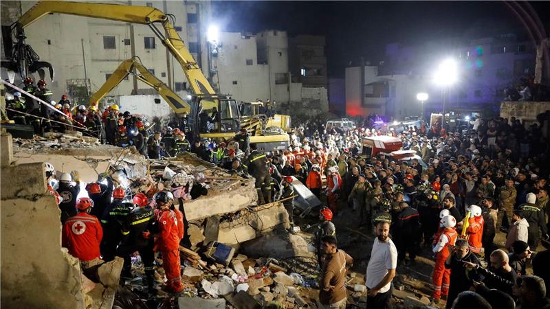 Viele Gebäude im Libanon sind einsturzgefährdet.