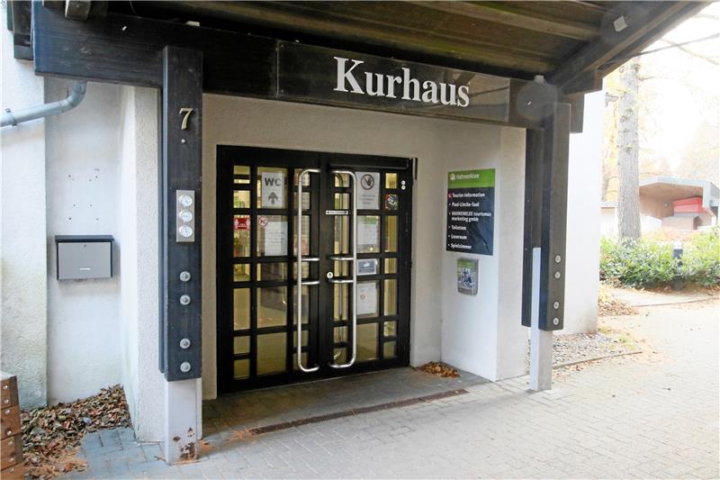 Viele Ideen, seit Jahren kein Vorankommen: Was passiert mit dem Kurhaus, in dem die Tourist-Info aus CDU-Sicht ein räumliches Schattendasein fristet. Archivfoto: Epping