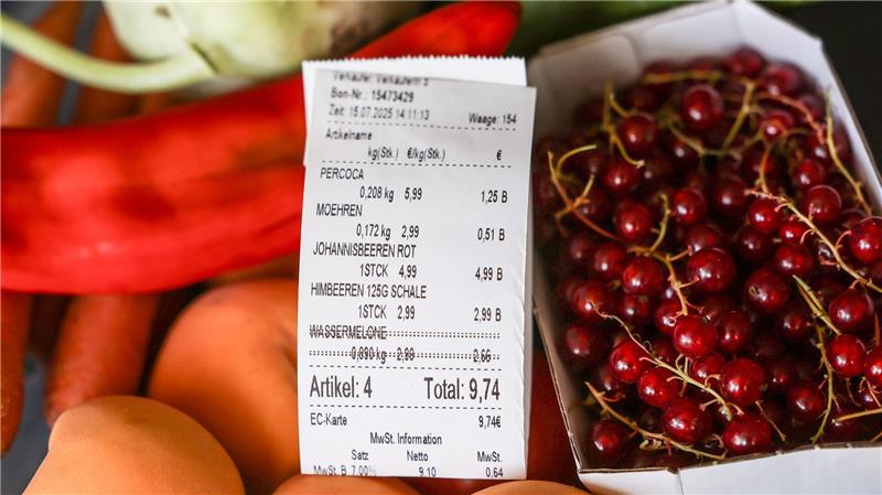 Verbraucherpreise steigen auch im Juli um 2,0 Prozent Viele Lebensmittel waren im Juli teurer als ein Jahr zuvor. (Symbolbild)
