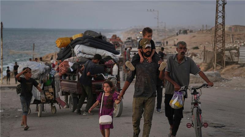 Viele Palästinenser können sich eine Flucht aus der Stadt Gaza schlicht nicht leisten.  