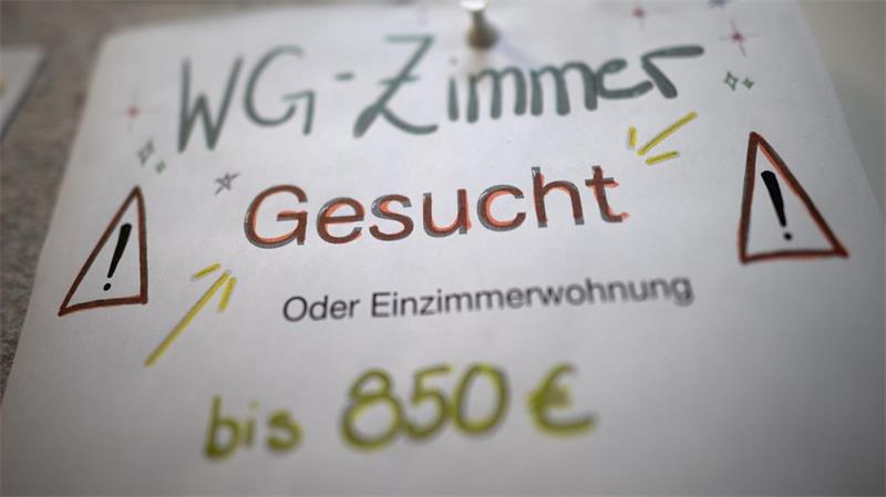 Viele Studierende in Niedersachsen leben zusammen in Wohngemeinschaften. (Symbolbild)