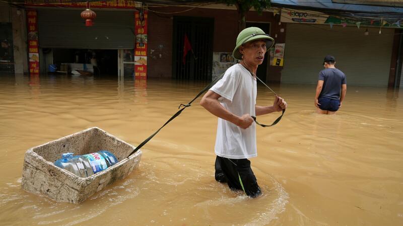 Nach Taifun „Yagi“: Viele Tote und Vermisste auch in Myanmar Viele Vietnamesen haben in den Fluten alles verloren (Handout).