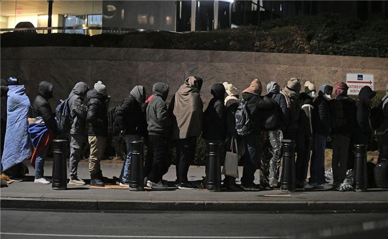 Wahlkampf-Zankapfel: Über 150.000 Migranten in New York Viele der Migranten in New York kommen aus süd- und mittelamerikanischen Ländern.