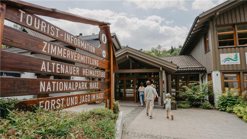 Das Kurgastzentrum in Altenau.