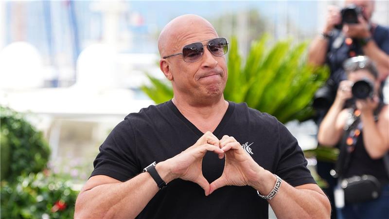 Vin Diesel in Cannes.