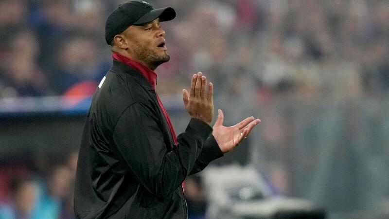Vincent Kompany erlebt ein fulminantes Trainer-Debüt in der Königsklasse.