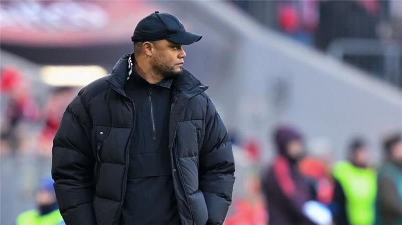 Kane feiert 50. Bundesliga-Spiel mit Doppelpack Vincent Kompany freute sich über einen Sieg.