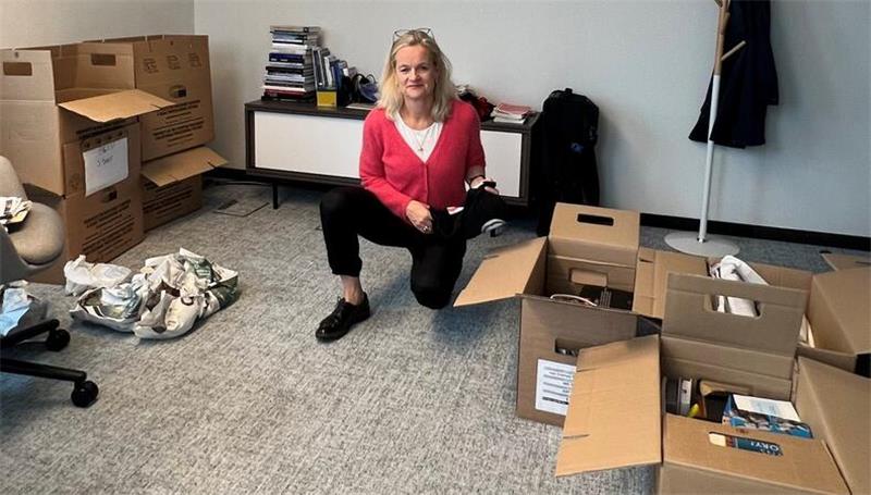 Viola von Cramon (Grüne) hat es nicht wieder ins Europaparlament geschafft. In ihrem Büro in Brüssel packt sie bereits die Umzugskartons.