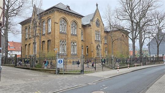  Die Goetheschule in Goslar.