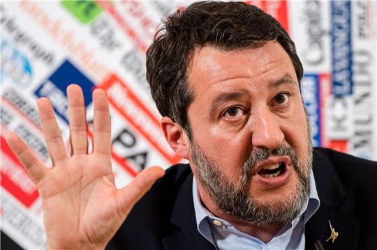 Vize-Regierungschef in Italien: Matteo Salvini.
