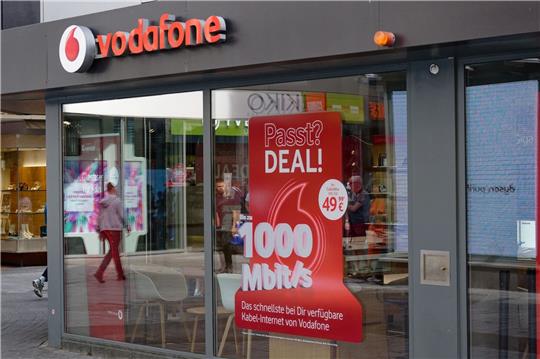 Vodafone-Geschäft in Düsseldorf: «Wir wollen als ehrliches Unternehmen wahrgenommen werden», sagt Vodafone-Deutschlandchef Philippe Rogge.