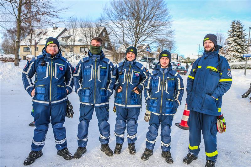 Volksrodeln auf der Ping in Clausthal-Zellerfeld.