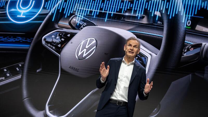 Volkswagen-Chef Oliver Blume zeichnet ein dramatisches Bild der Lage. (Archivbild)