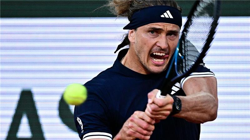 Volle Konzentration: Alexander Zverev.