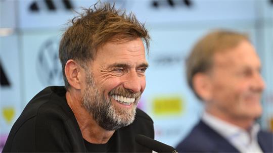 Voller Energie und Optimismus bei seiner Vorstellung: Jürgen Klopp. 
