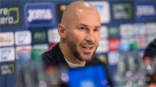Voller Euphorie: Hoffenheims neuer Chefcoach Christian Ilzer  