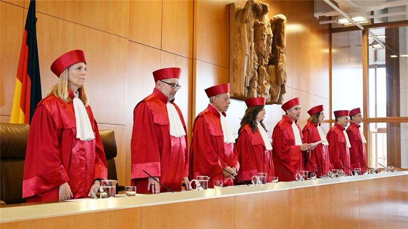 Breite Unterstützung für Entwurf zu Bundesverfassungsgericht Vom Bundesverfassungsgericht kam keine Kritik an den Plänen von Union und Ampel. (Archivfoto)