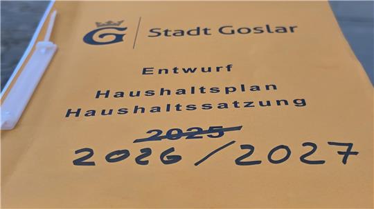 Vom Haushalt 2025 zum Doppelhaushalt 2026/27: Goslar steuert auf eine finanzpolitische Premiere zu.
