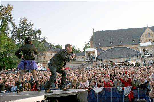 Vom Preisträger zum Juror: Am 30. Mai spielen Peter Plate und AnNa R. vor 10.000 Fans auf der Pfalzwiese.  Archivfoto: Epping