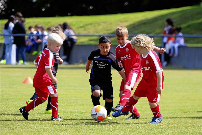 Von den G- bis zu den B-Junioren sind alle Altersklassen beim Pfingstturnier vertreten. Foto: Epping
