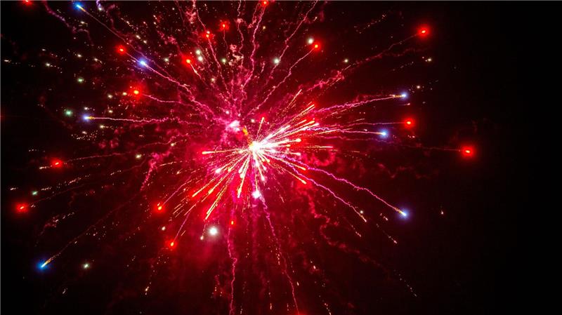 Von den Raketen und Böllern fehlt jede Spur. (Symbolbild)