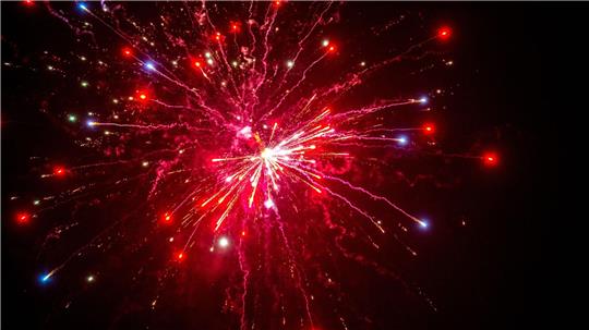 Von den Raketen und Böllern fehlt jede Spur. (Symbolbild)