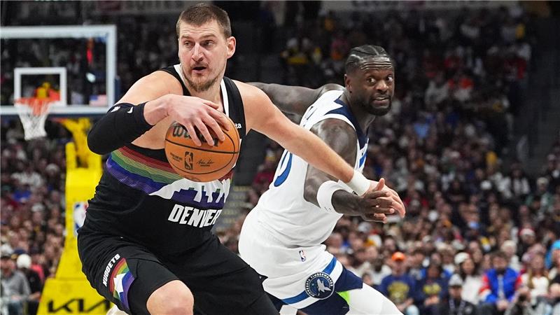 Von den Wolves nicht zu stoppen: Nikola Jokic.