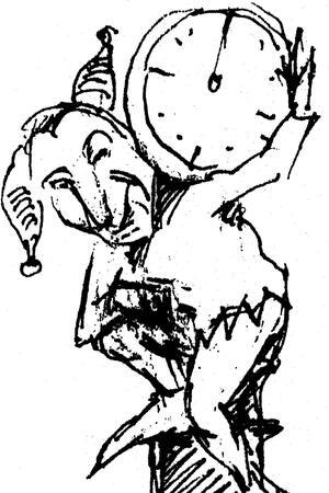 Von der Uhr, die der Jungbrunnen-Verein gern gespendet hätte, gibt es nur einen gezeichneten Entwurf.