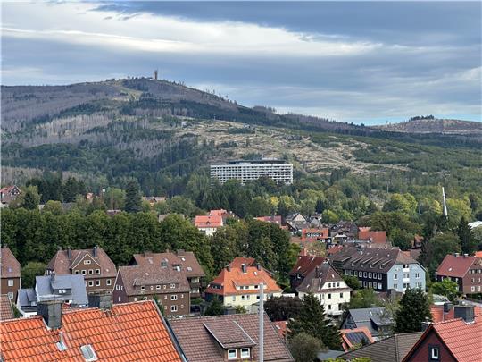Von der Umfrage erhoffen sich die Verantwortlichen im Rathaus (vorn rechts) nicht nur neue Erkenntnisse, sondern auch eine leichtere Beantragung von Fördergeldern für Braunlage (Foto), St. Andreasberg und Hohegeiß.  Foto: Eggers
